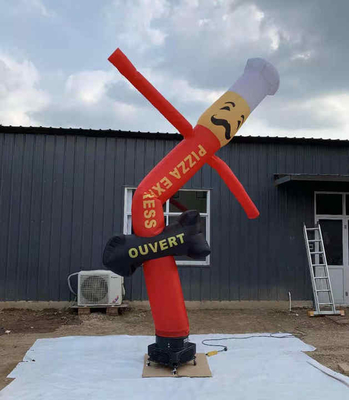 Мультфильм 20ft Air Dancer Tube Man Waving Реклама Надувная марионетка