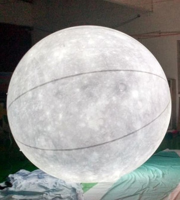Custom Logo Large Advertising Inflatable Model Led Light Inflatable Moon Balloon for Decoration (Логотип на заказ) Большой рекламный надувный модель светодиодный надувный лунный шар для украшения
