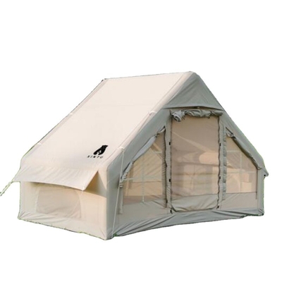 Популярный Glamping Canvas Надувный на открытом воздухе кемпинг индивидуальный роскошный полиэстер воздух семейный шатер для кемпинга