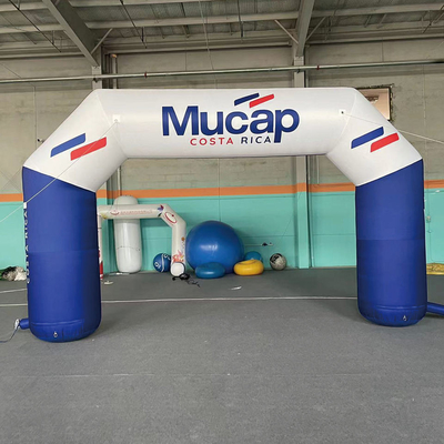 Наружное мероприятие Дисплей Custom Print Водостойкий Старт Добро пожаловать Финиш Врата Гонка Спорт Воздушные надувные арки
