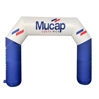 Наружное мероприятие Дисплей Custom Print Водостойкий Старт Добро пожаловать Финиш Врата Гонка Спорт Воздушные надувные арки