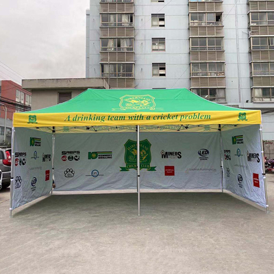 20 футов наружной алюминиевой шестиугольной верхней палатки Pop Up Canopy, складной беседки палатки 3X3M, 3X6M размер