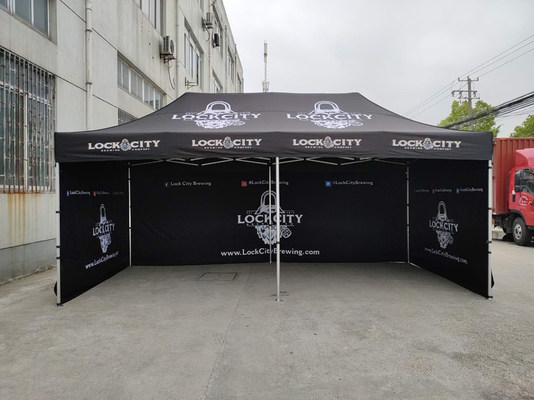 20 футов наружной алюминиевой шестиугольной верхней палатки Pop Up Canopy, складной беседки палатки 3X3M, 3X6M размер
